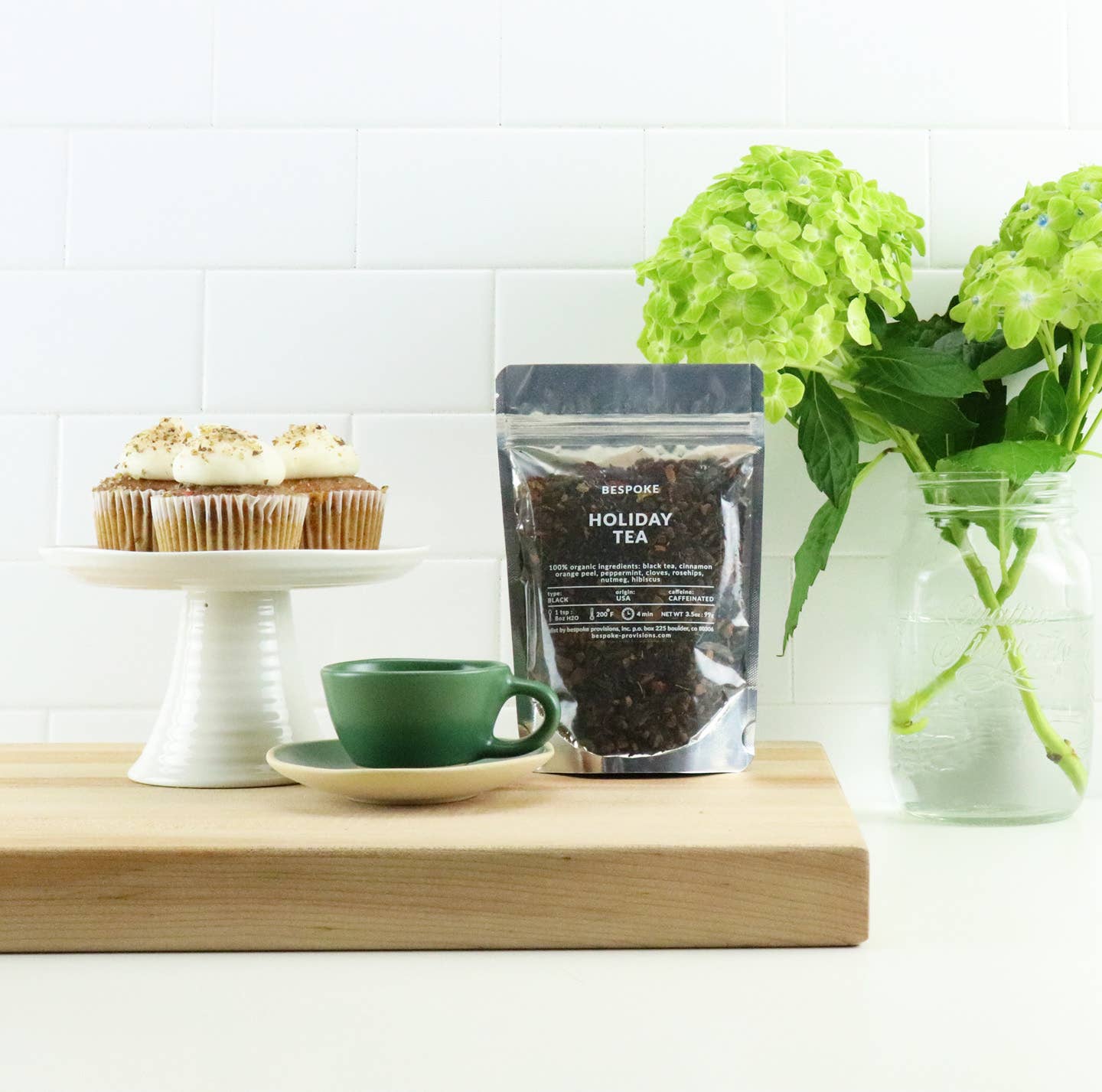 Bespoke Provisions – wholesale Loose tea – Holiday Tea - Organic Premium Loose Leaf  Fall & Christmas  2