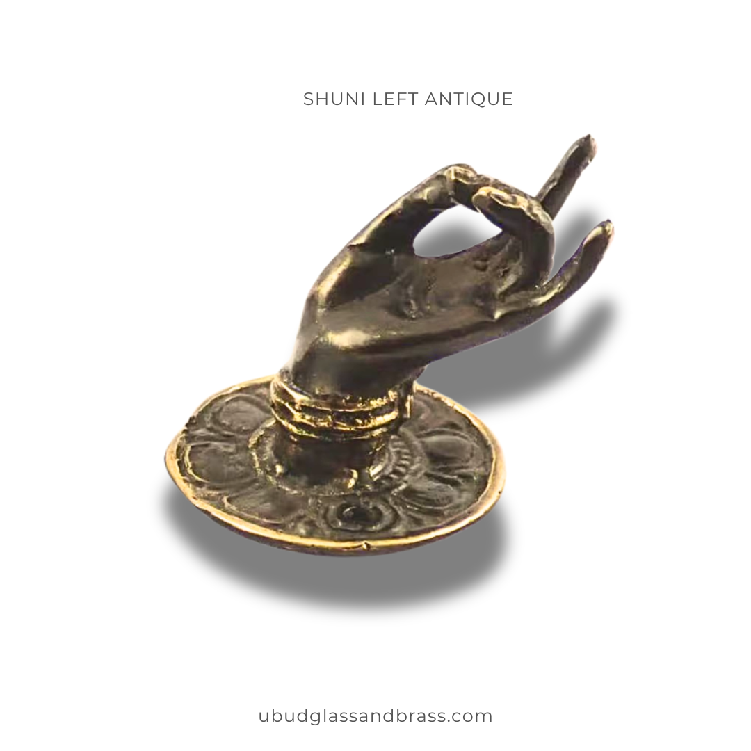 Ubud Glass – wholesale Decorative figurine – Solid Brass Buddha Mudra Hand Door Pull – Size #2 | Wall Hook, Towel, Key & Jewelry Hanger4