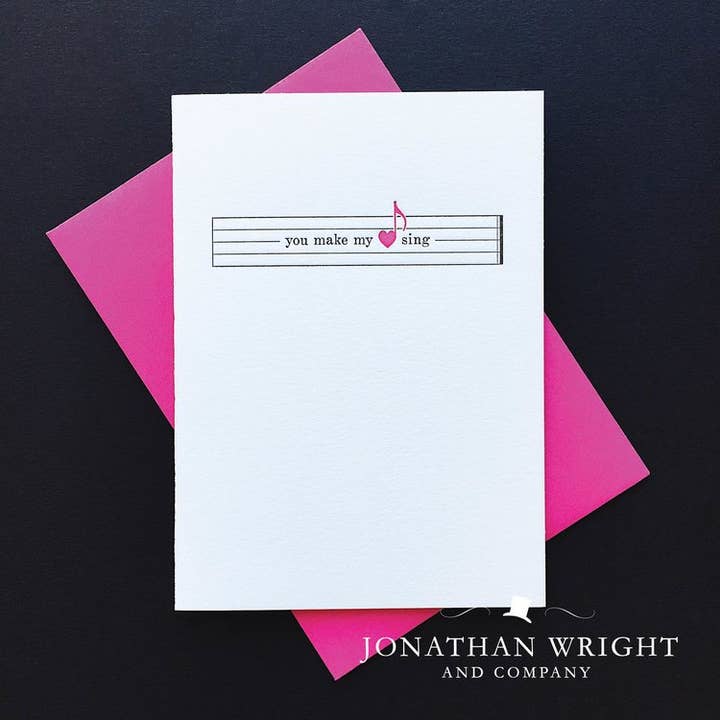 You Make My Heart Sing Boxed Set Of 6 for wholesale by Jonathan Wright and Company