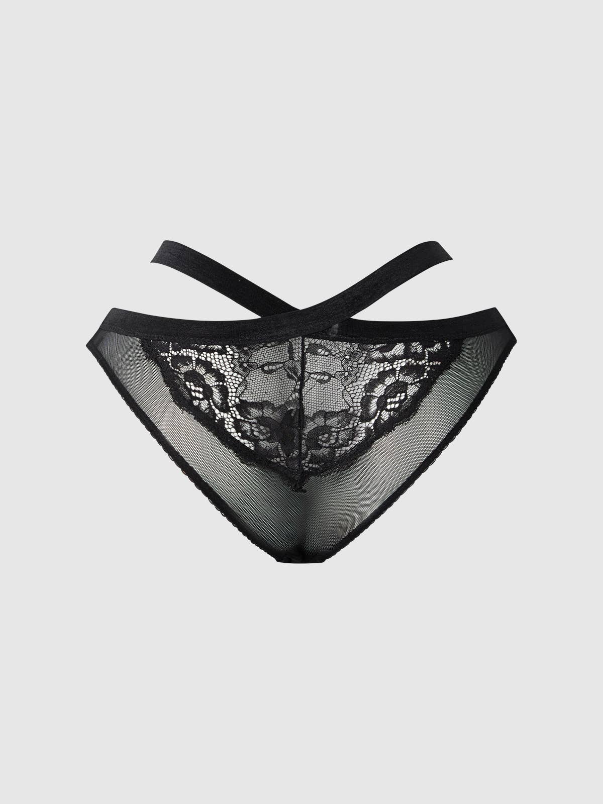 House of Desire – Großhandel Unterwäsche – Damen – NATASHA SPITZE & MESH TRÄGER HIPSTER6