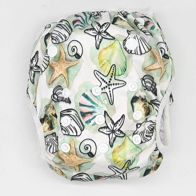 EcologiQ - Wholesale Underwear/Diaper Cover - Baby - Washable swim diaper - Scalable size4