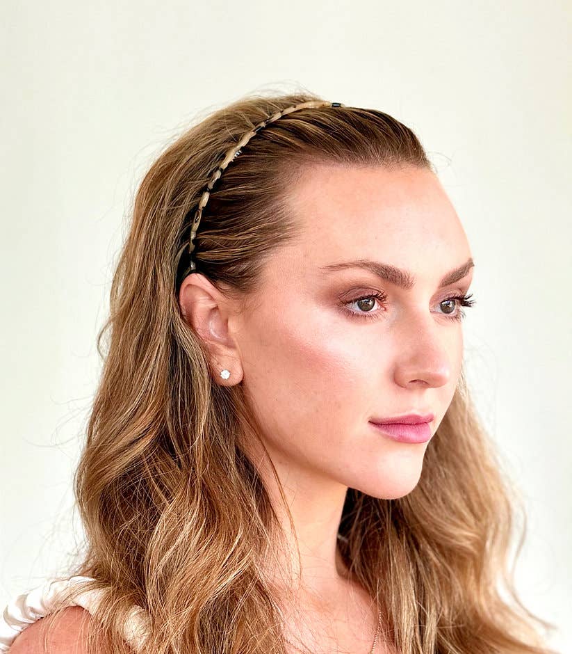 Ficcare – wholesale Fashion headband – women's – Ella Teeth Headband Italian Acetate2