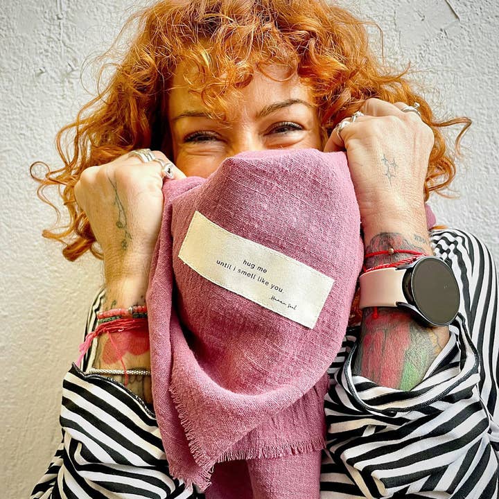 Your Human Soul - Wholesale Scarf - Unisex - 19h moon time - oversized scarf10