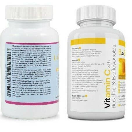 BeShiny – wholesale Oral supplement/vitamin – BeShiny Skin Whitening Pills Set Glutathione Vitamin C2