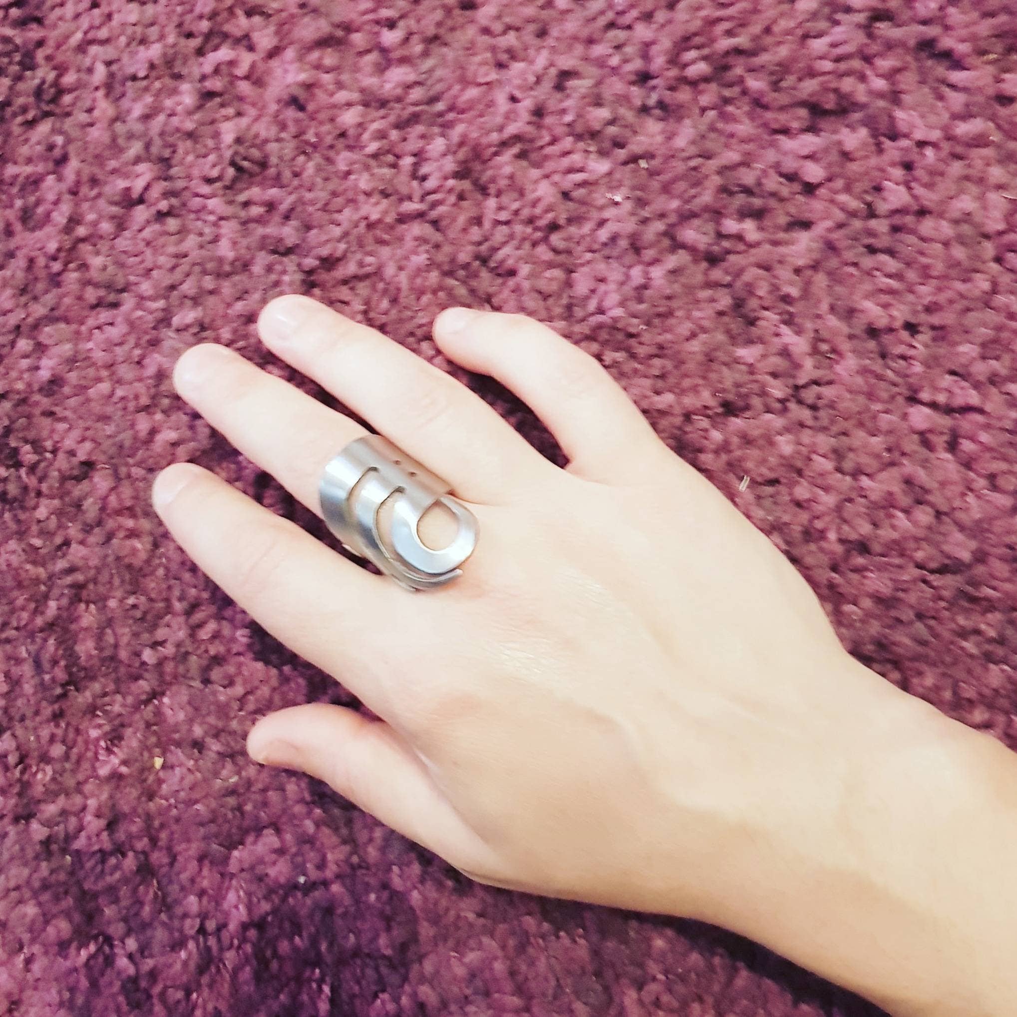 Gleamlety - Vendita all'ingrosso Anelli cocktail/statement - Anello Polpo Forchetta gioielli posate4