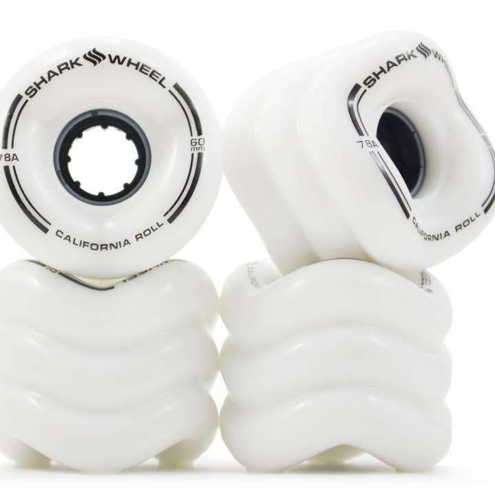 Shark Wheel - Wholesale Sporting accessories - Shark Wheel 60mm Skateboard Wheels (California Rolls)2