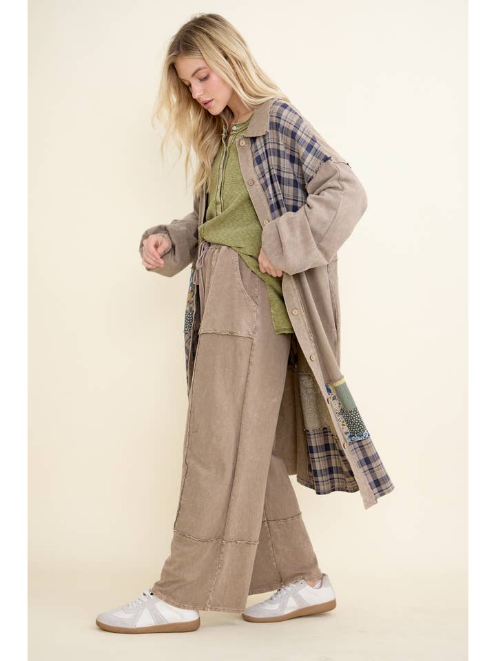 J.Her - Wholesale Pants - Women's - Mineral Washed Everyday Everywhere Terry pants HP686610