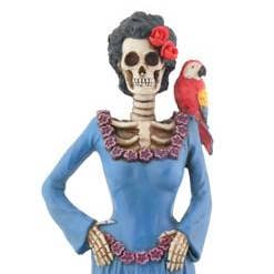 Day of the Dead Blue Lady Catrina for wholesale by Pacific Trading