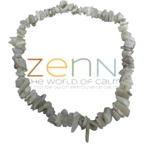 Bracelet en éclats d'opale australienne Zenn Aide à libérer le négatif-044 pour la vente par International Gifts Ltd.