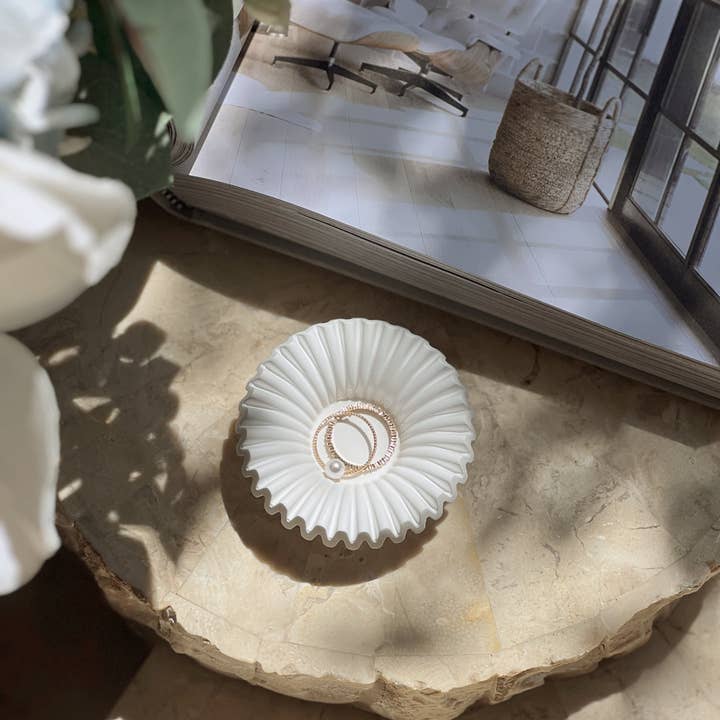 Fluted Trinket Bowl and other Purchase Wholesale bowls accessories. Free Returns & Net 60 Terms on Faire trending on Faire.