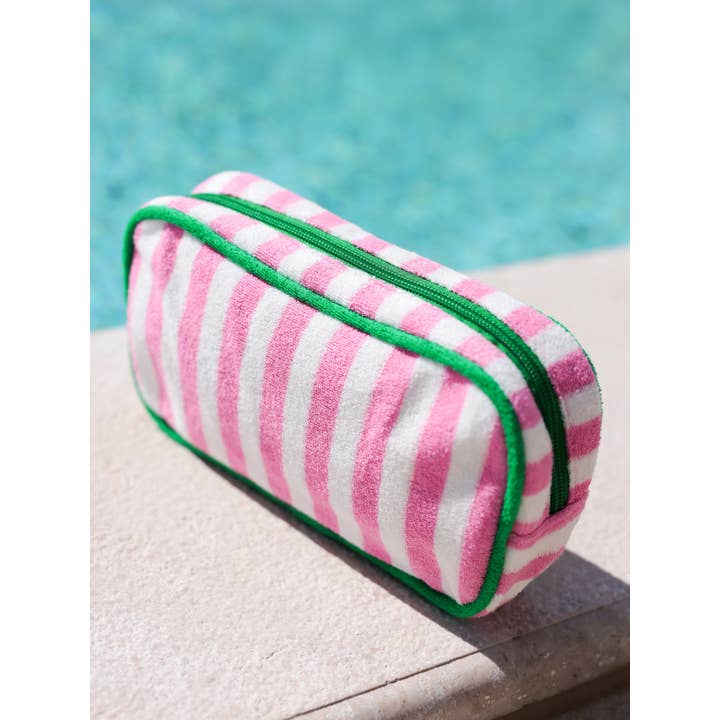 Shiraleah - Wholesale Pouch - Women's - CABANA STRIPE SMALL ZIP POUCH