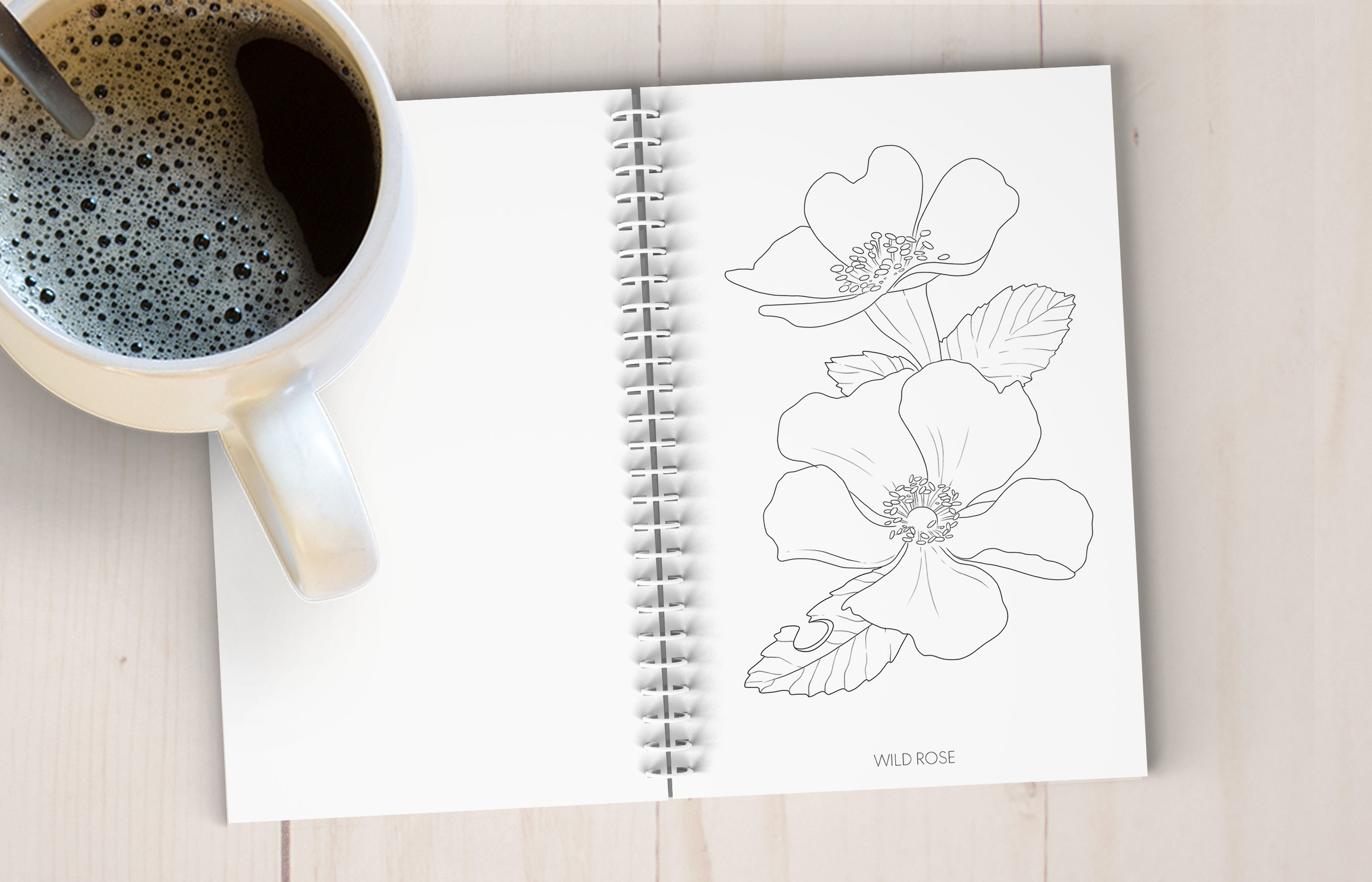 The Snow Finch - Vendita all'ingrosso Libro da colorare e attività - Adulti - Libro da colorare artistico Floral Alaska8