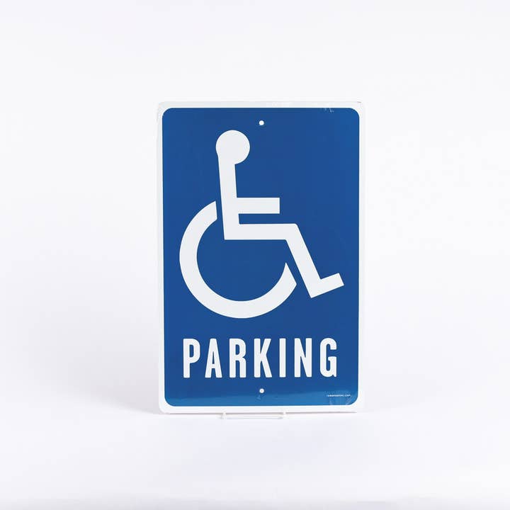 Parking Sign Handicap for wholesale by Swanson Christian Products