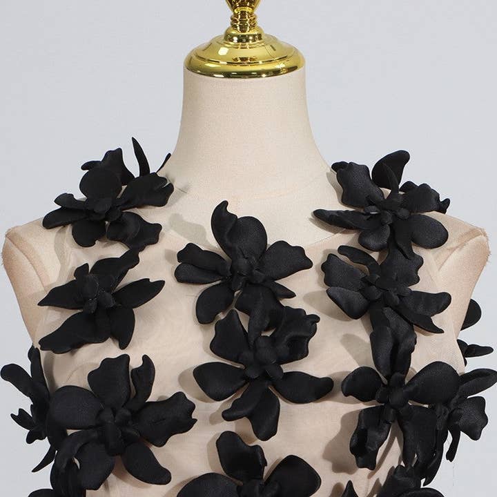 Sheer Trend - Wholesale Blouse - Women's - Floral Mesh Sleeveless Top4