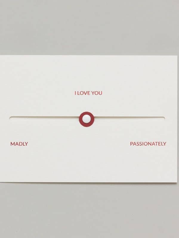 Synonyms Card - I Love You #1 for wholesale by Dotsy
