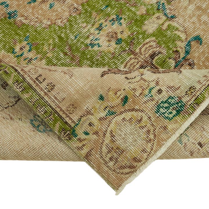 RUG N CARPET - Wholesale Area Rug - 4x7 Beige Turkish Handmade Area Rug - 459145