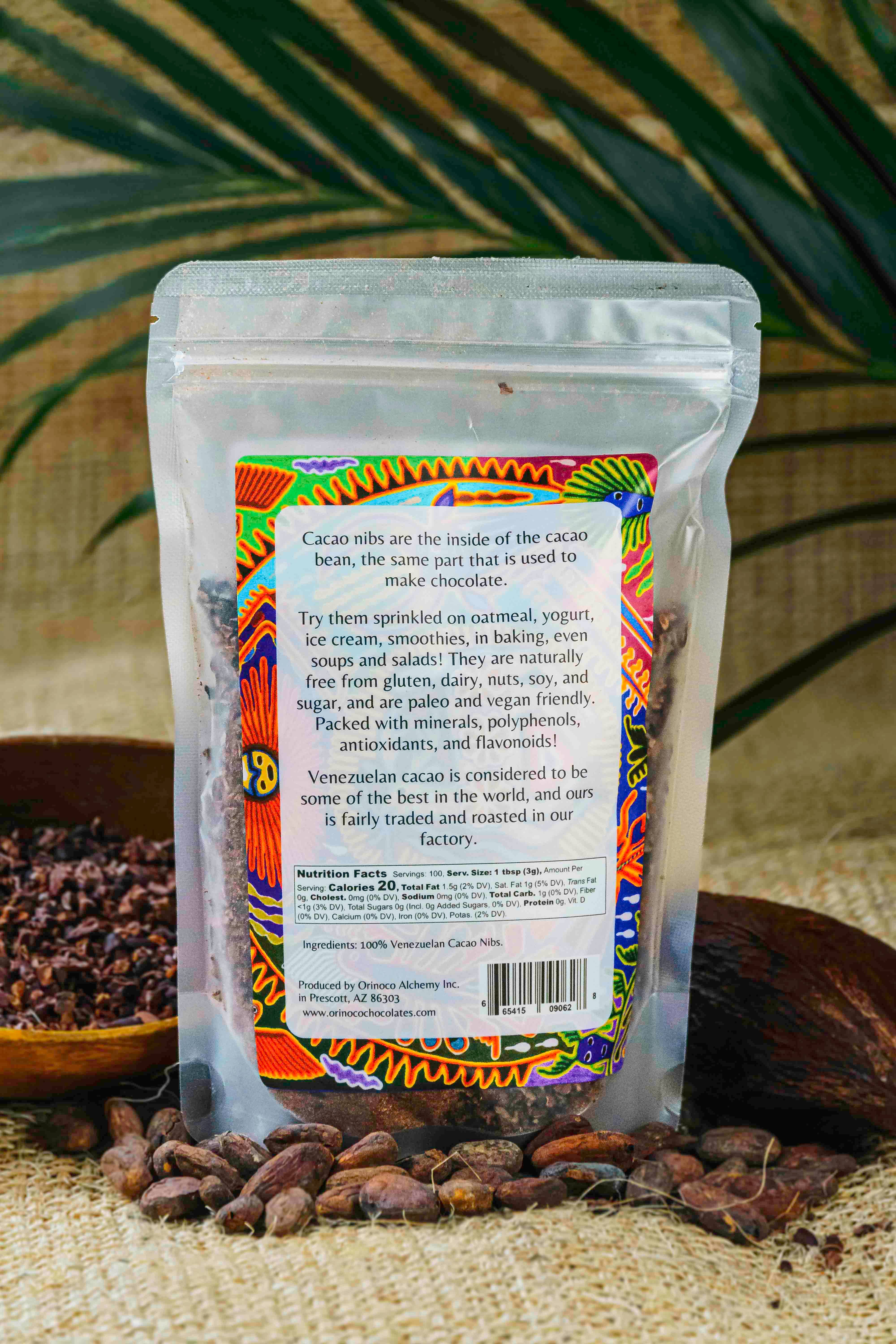 Orinoco Chocolate Co. - Wholesale Cocoa Nibs - 100% Venezuelan Cacao Nibs1