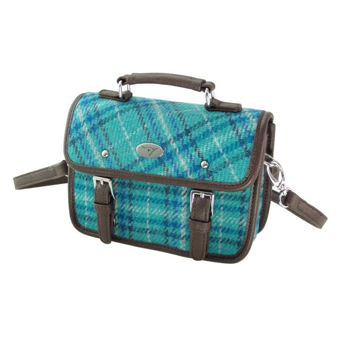 Glen Appin Of Scotland – Engroshandel Skuldertaske – Kvinder – LB1230 Harris Tweed 'Bervie' Mini Skuldertaske26