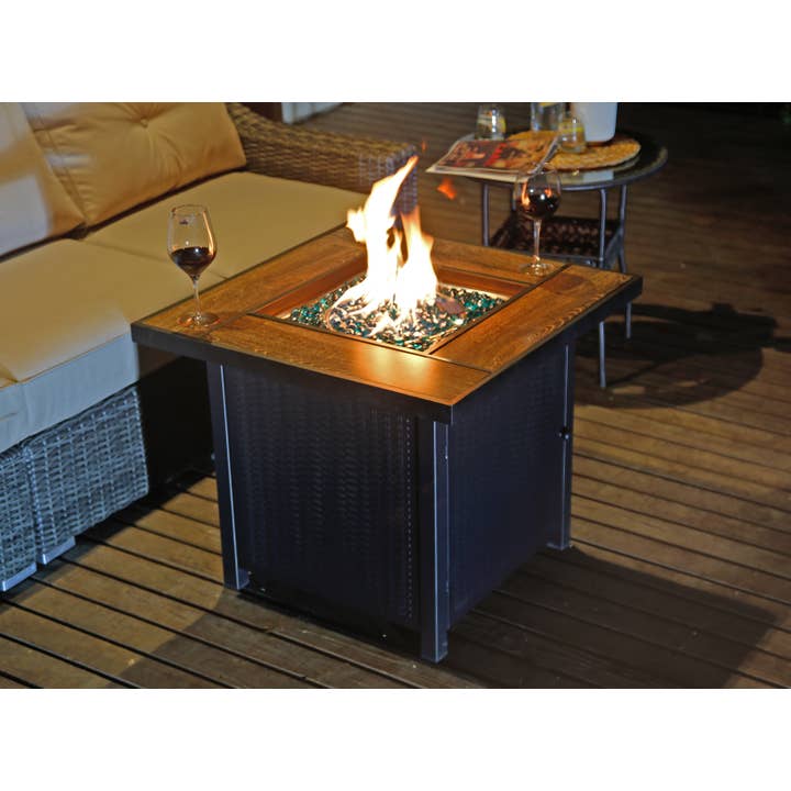 SHINERICH - Wholesale Fire pit - Heatmaxx 30” Gas Fire Pit Table6