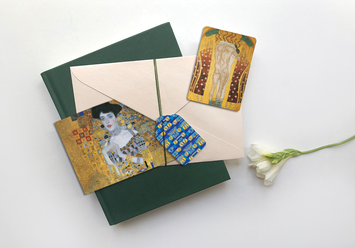 Mon Petit Art - Wholesale Stationery/Notecard Set - Cards Set - Gustav Klimt2