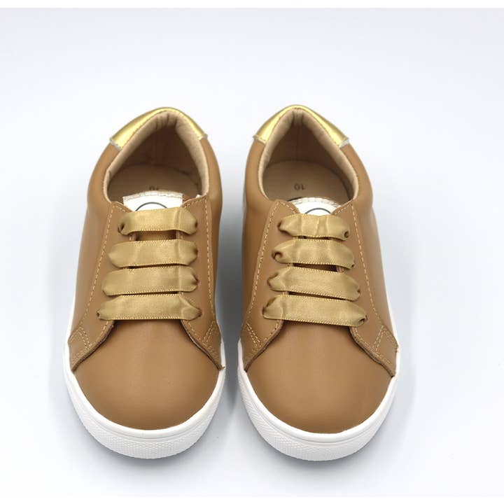 Isabella Sneaker | Butterscotch for wholesale by Mini Soles