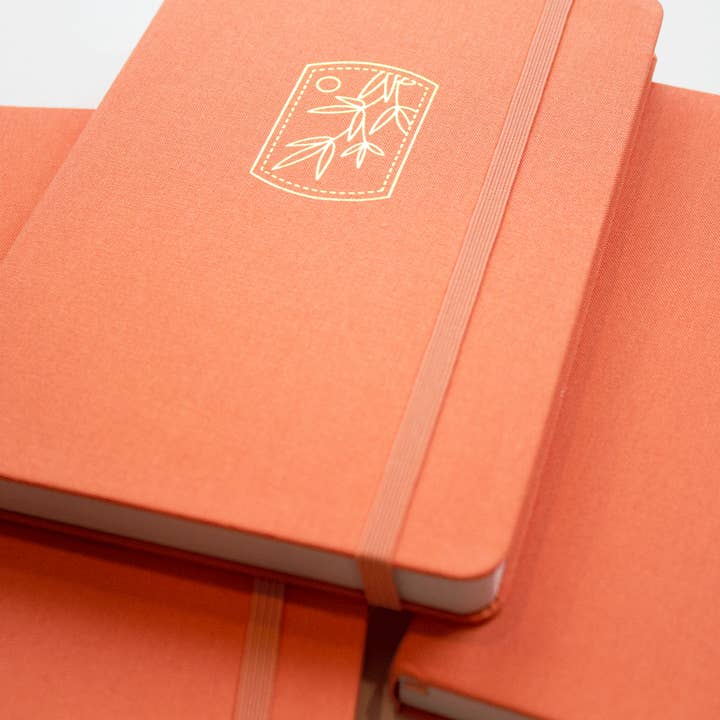 Bobo Design Studio - Vente Journal intime - Carnet à points bobo BuJo - Mandarine4