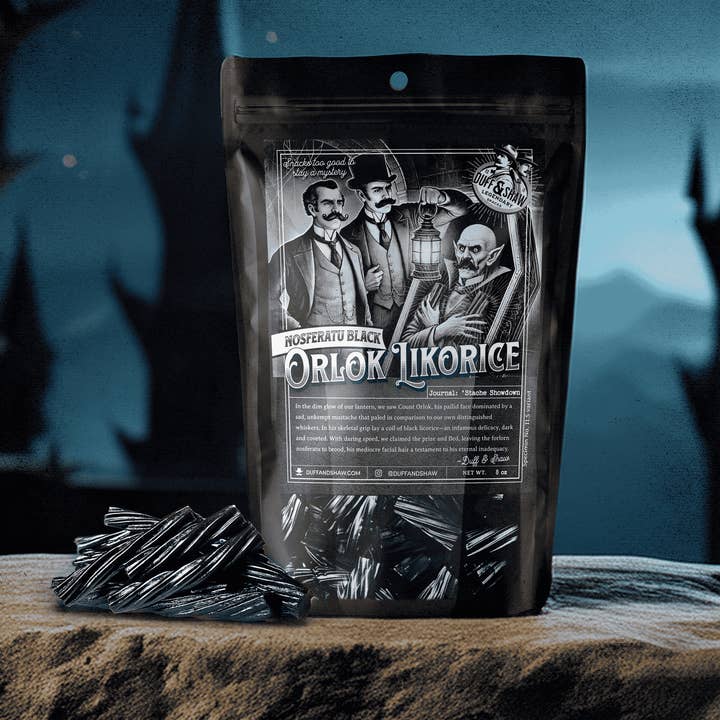 Nosferatu’s Black Licorice and other Purchase Wholesale nosh. Free Returns & Net 60 Terms on Faire trending on Faire.