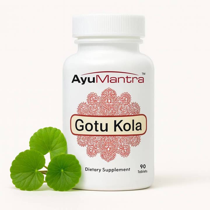 Gotu kola Tablet (Centella asiatica) - 90 Tablets for wholesale by AyuMantra