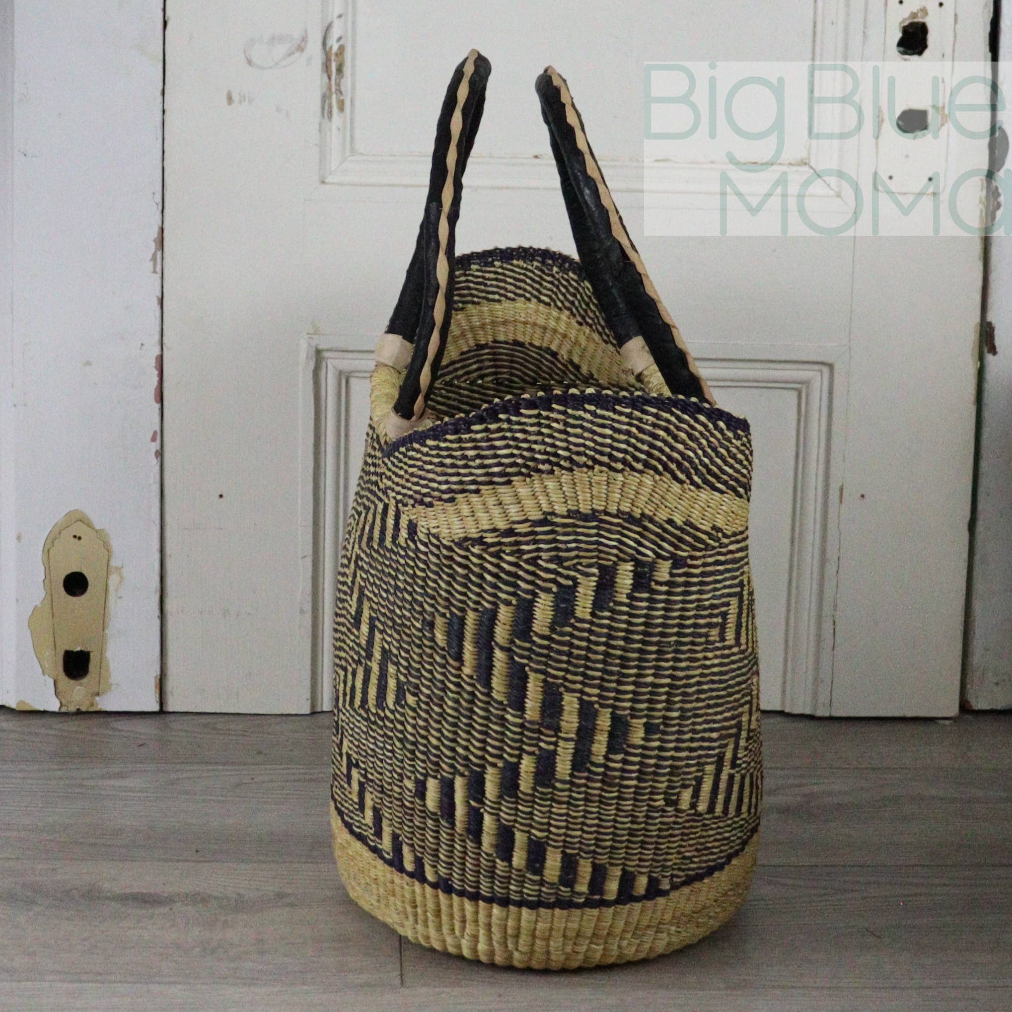 Big Blue Moma - Wholesale Beach Bag - U Shopper Large - Natural Palette13
