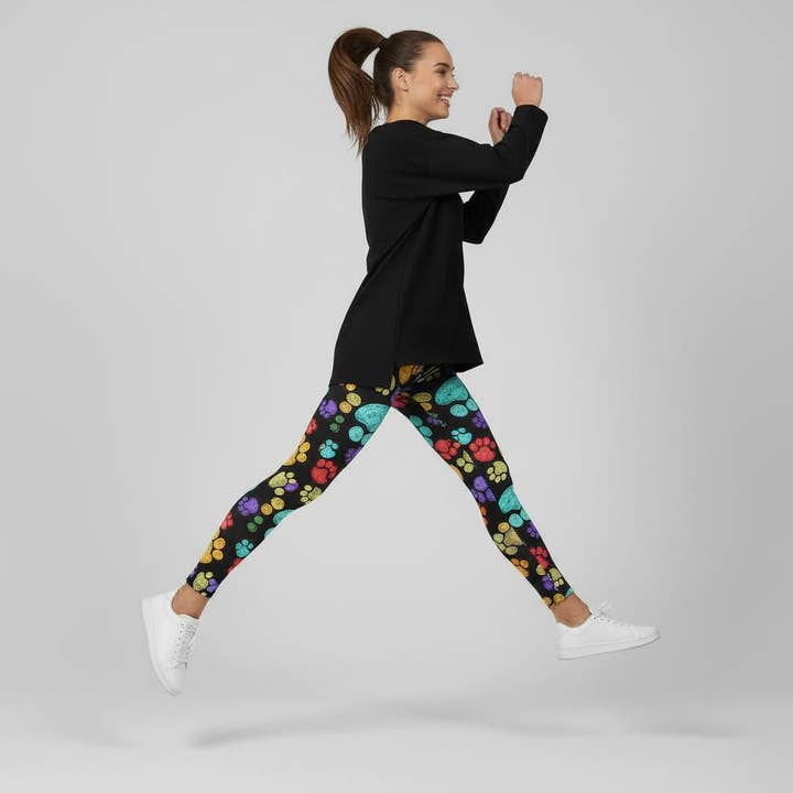 Natopia - Wholesale Athletic/Lounge Leggings - Women's - Draw A Paw Ultimate Leggings1