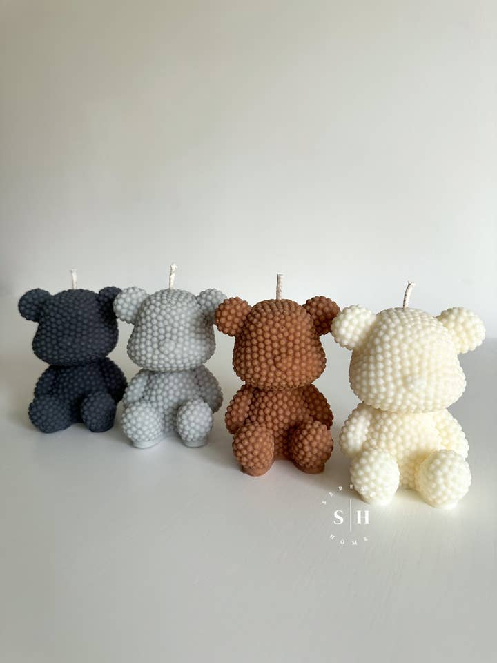 Bubble Bear Candle for wholesale by Serene Home