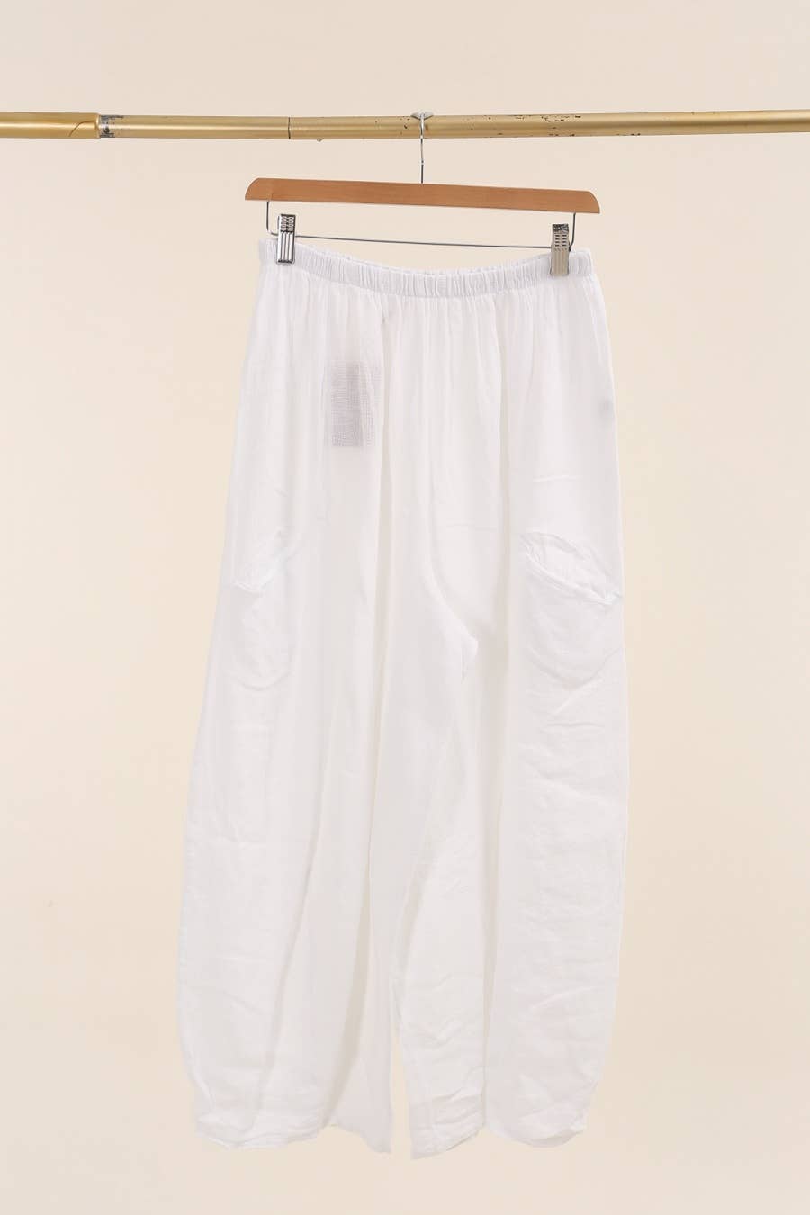 LÉA & LUC - Wholesale Pants - Women's - 100% Linen Trousers REF. 953021