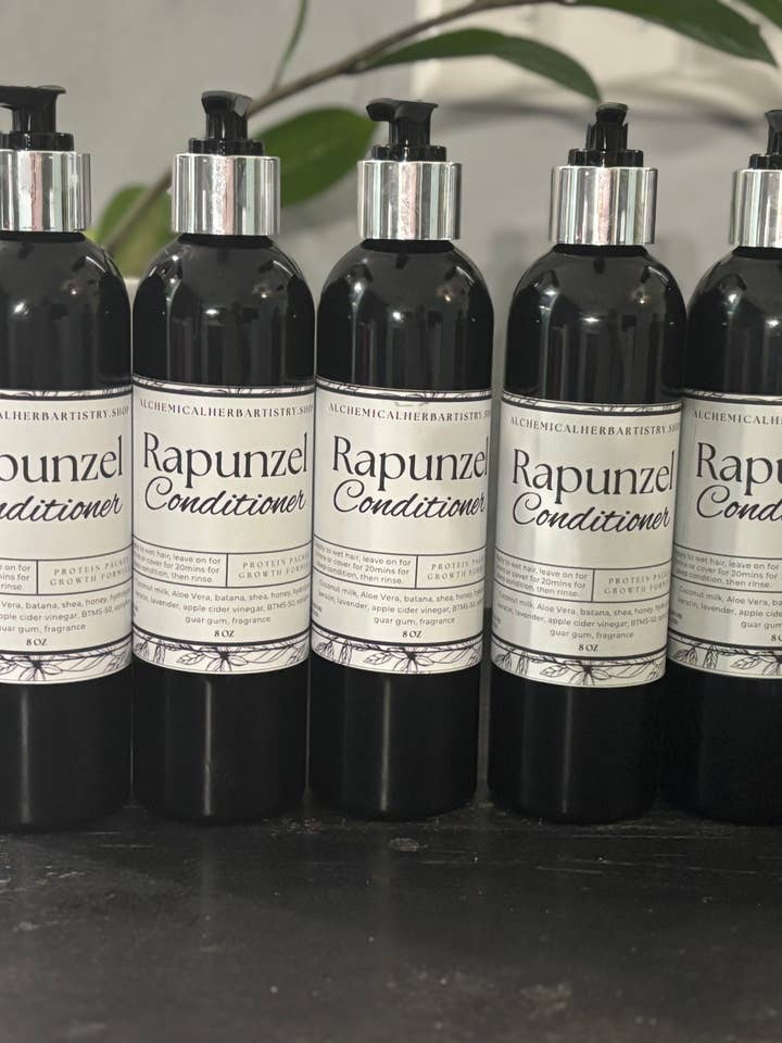 Après-shampoing Rapunzel - Croissance des cheveux enrichie en protéines 8oz pour la vente par ALCHEMICAL HERB ARTISTRY