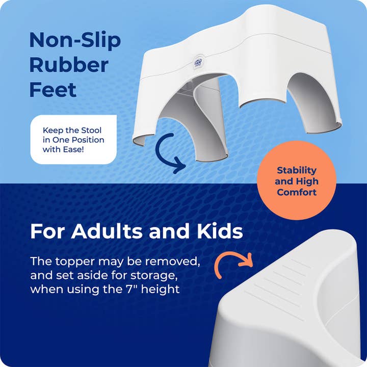 Squatty Potty - Venta al por mayor Soportes para papel higiénico - Squatty Potty Ajustable 2.08