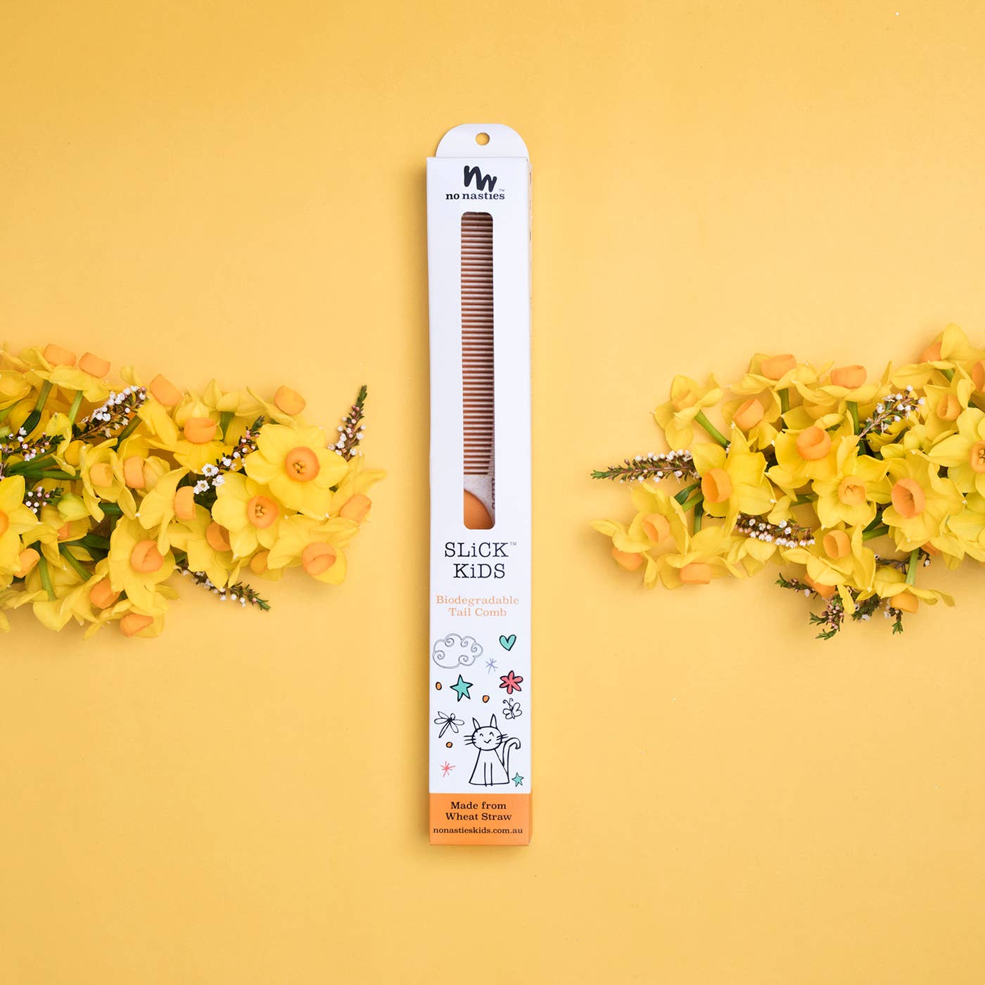 no nasties kids - Wholesale Hair Brush/Comb - Kids & Baby - Bio-degradable Tail Comb1