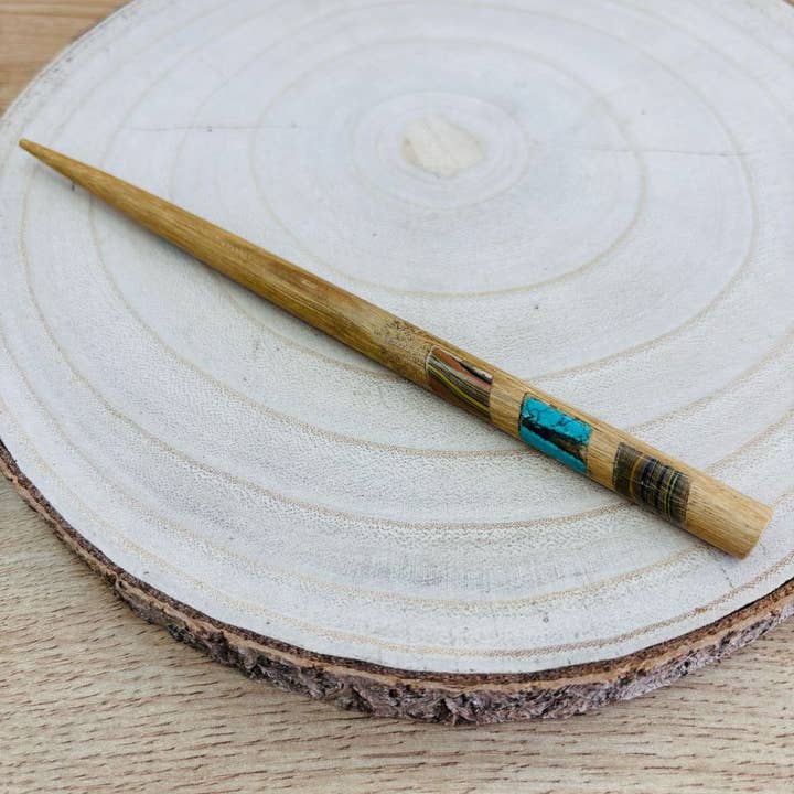 Hecho a mano – wholesale Hair pin – Wood and bone hair sticks