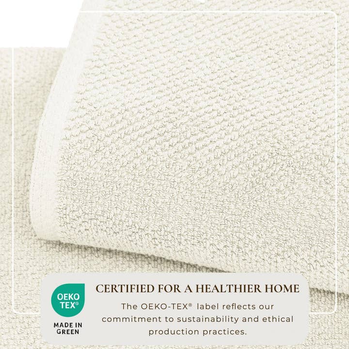 BH Collective - Wholesale Towel Set - Cotton Textured Bath Towel Set - Acacia Collection4