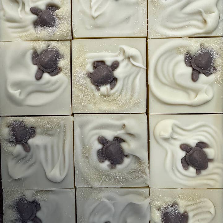Potager Soap Company - Wholesale Bar Soap - Summer Collection - Sea Turtle French Lavender Bar Soap2