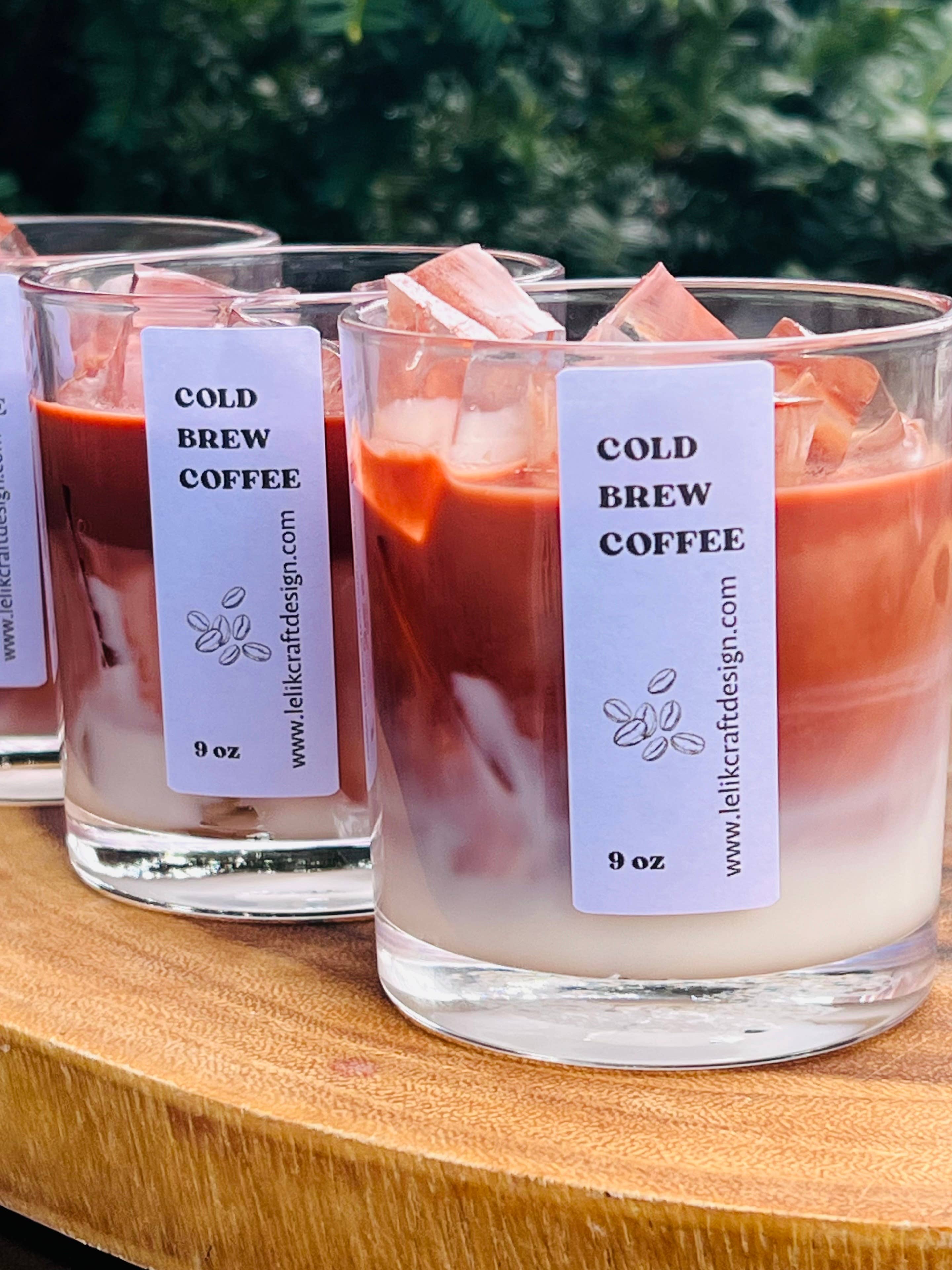 Lelik Craft Design - Wholesale Jar/Filled Candle - Cold Brew Coffee Candle1