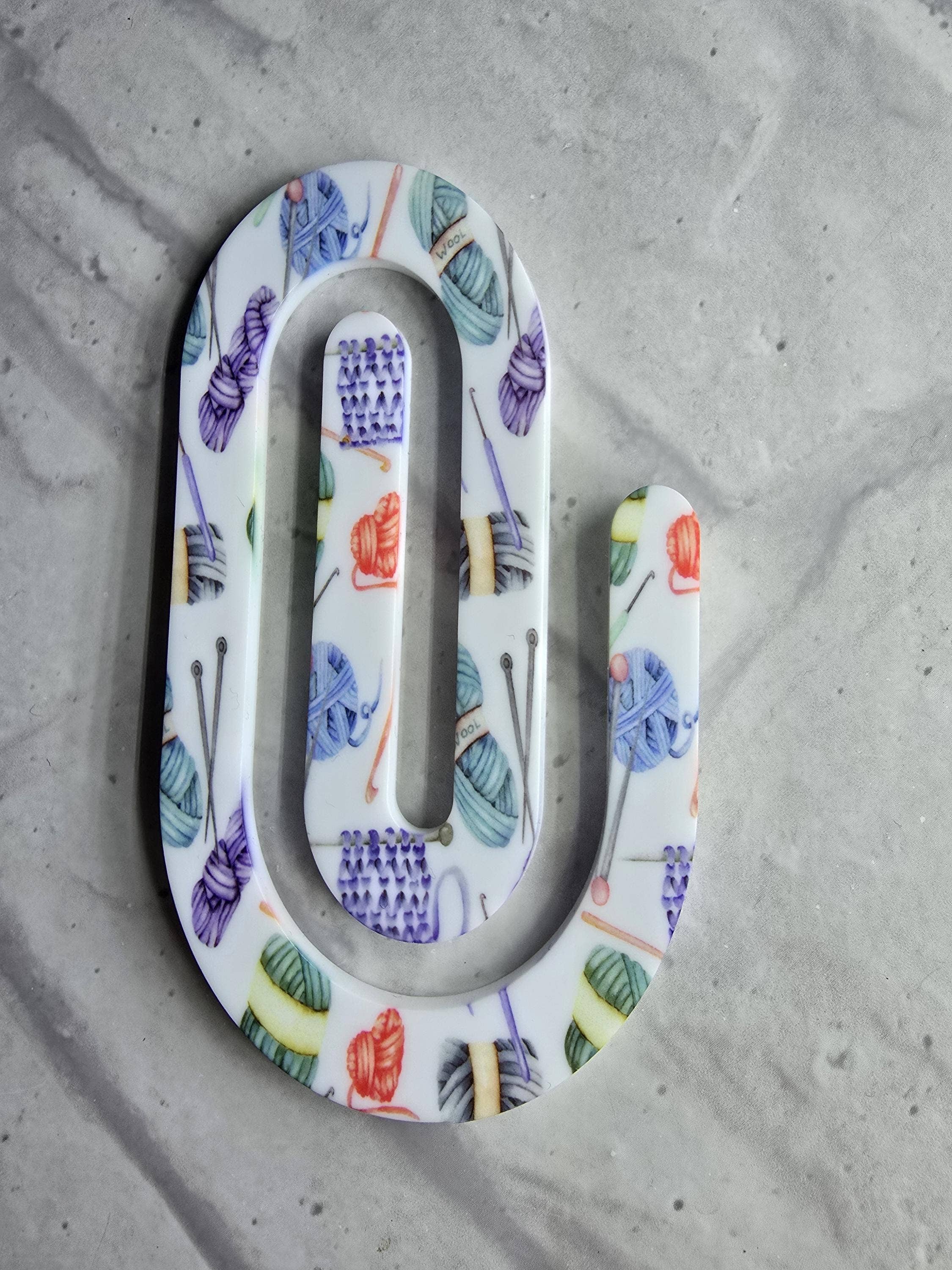 Bluesky's Creation – wholesale Paperclip – Giant Knitting Paper Clip0