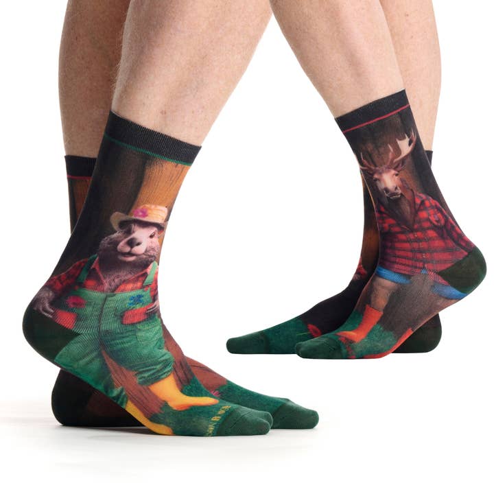 Mismatched socks "Victor & Nestor" - 39/42 - 43/46 for wholesale by Ruban Rouge