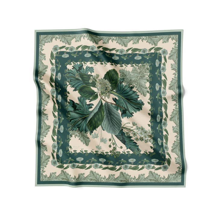 Écharpe verte Flora Danica Garden pour la vente par Flora Danica Denmark