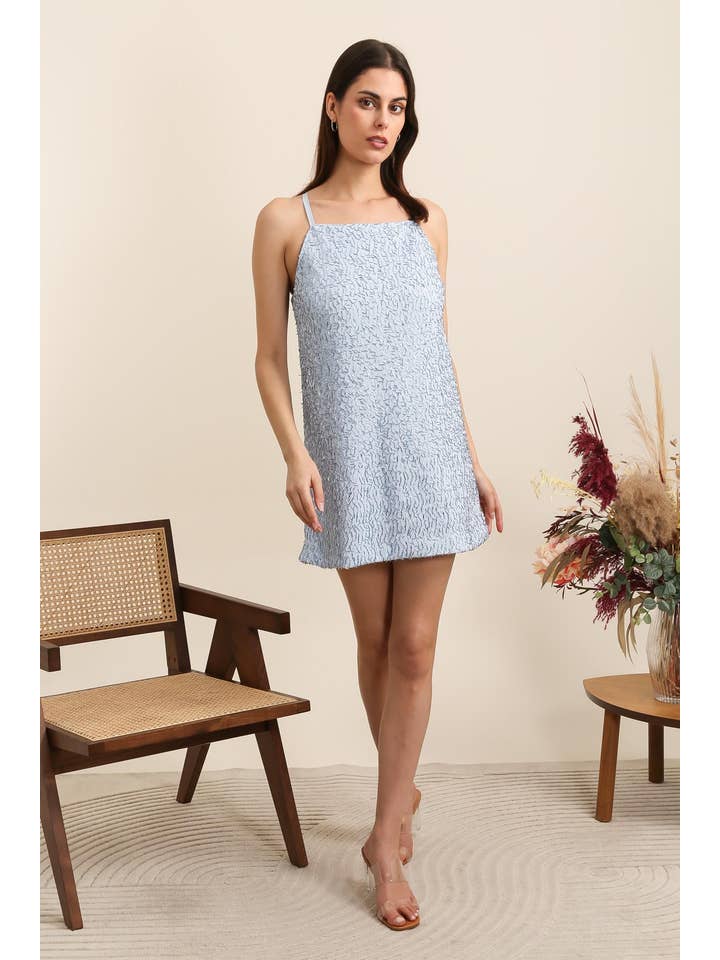 Daphnea - Wholesale Dress - Women's - 5752 SEQUIN TANK DRESS4