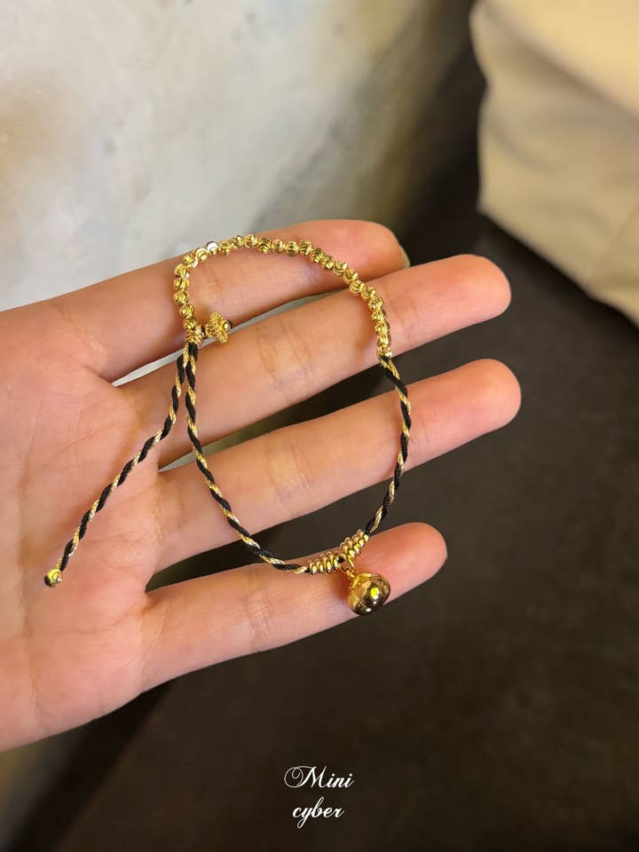 Bracelet Kaki Doré pour la vente par MINICYBER STUDIO