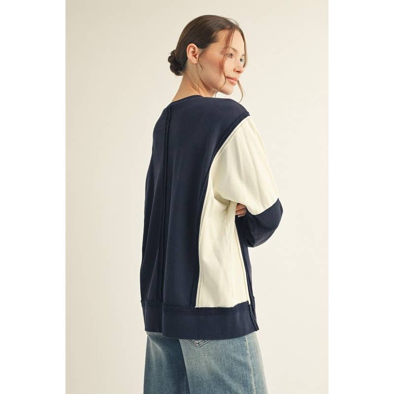 STYLE USA - Wholesale Tunic - Women's - NEW Color Block Gameday Top13