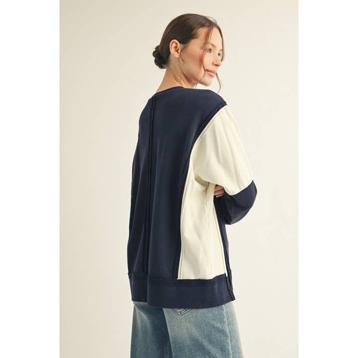 STYLE USA - Wholesale Tunic - Women's - NEW Color Block Gameday Top13