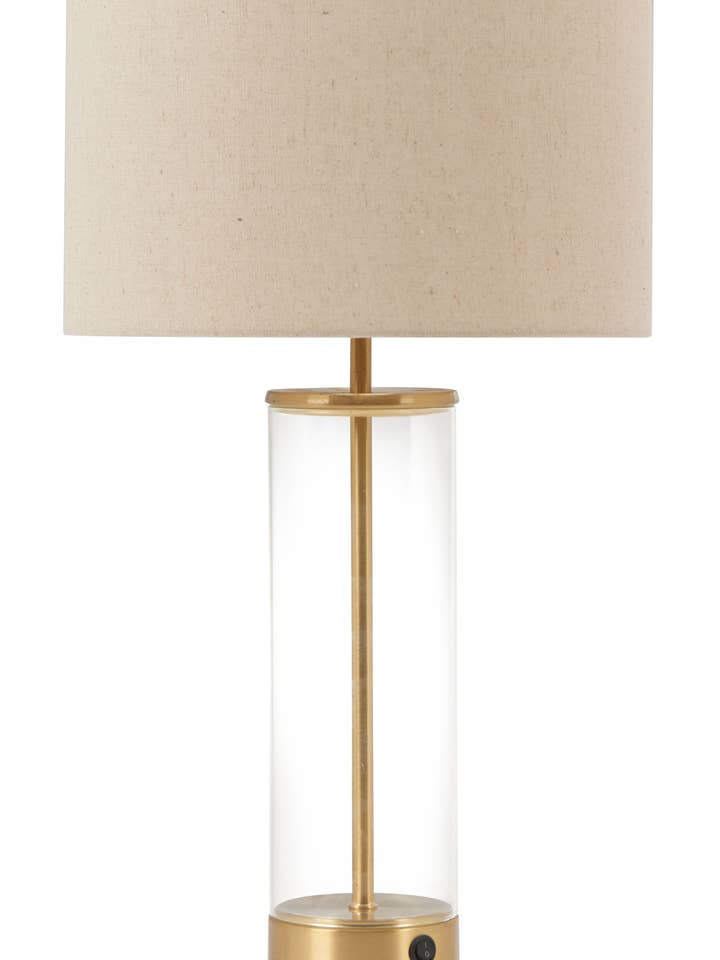 Boreal Table Lamp Beige & Gold for wholesale by Zuo Modern