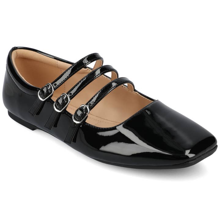 Journee - Wholesale Flats - Women's - Darlin Ballet Flats In Faux Leather