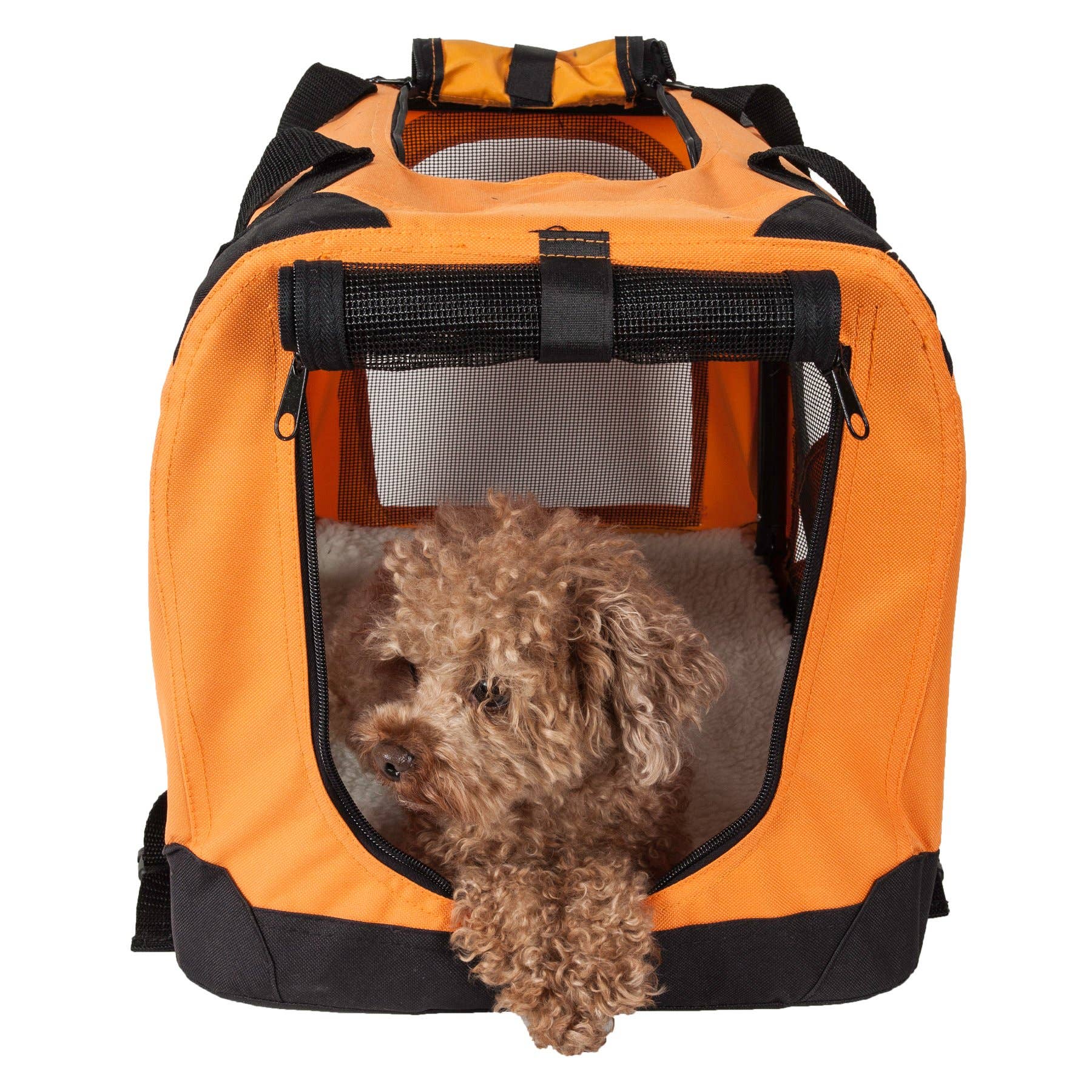 Pet Life - Wholesale Pet Carrier - Dog - Folding Zippered 360° Vista View House Pet Crate5