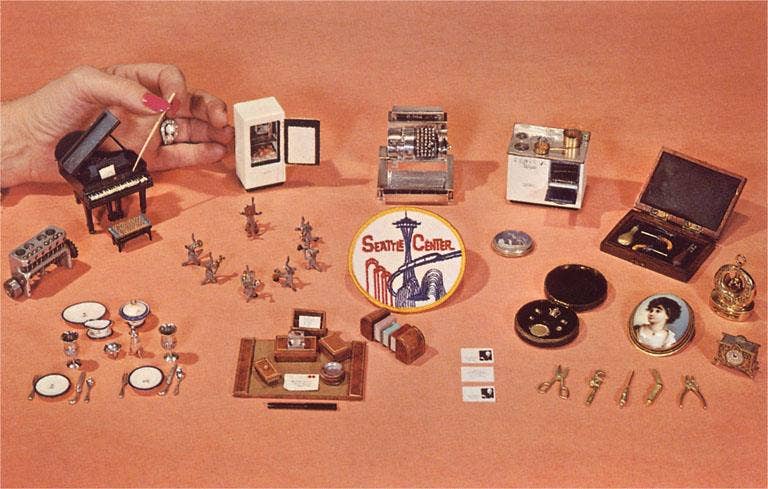 Found Image Press – Engroshandel Brevpapir/sæt med noteskort – Hilsen kort NP-889 med dukkehuse møbler0